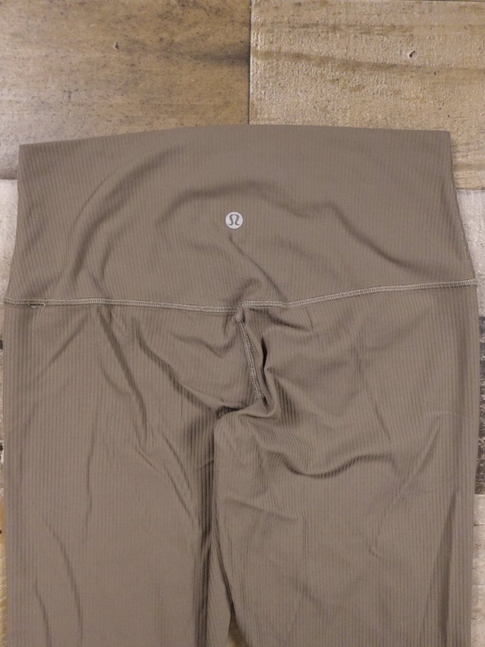 Lululemon Align Ribbed High-Rise Leggings Women’s 8 Taupe 28” Yoga - Picture 10 of 12